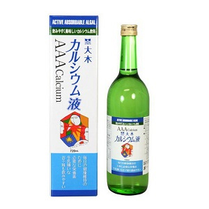 大木 AAA カルシウム液 720ml×6本 同梱不可