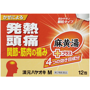 漢元ハヤオキ M 麻黄湯 12包