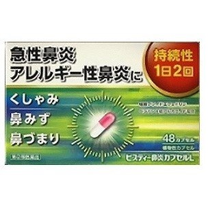 ビスティー鼻炎カプセルL 48カプセル メーカー品切れ