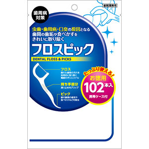 リブ・ラボラトリーズ フロスピック 102本入