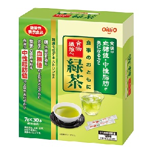 食事のおともに食物繊維入り緑茶 7g×30本【機能性表示食品】