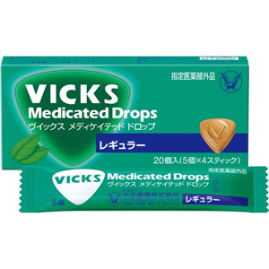 ヴイックスメディケイテッドドロップ レギュラー 20個入×10個 メーカー品切れ