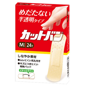 カットバン Mサイズ 24枚入