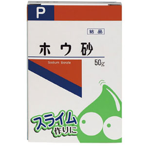  健栄製薬 ホウ砂P 結晶 50g