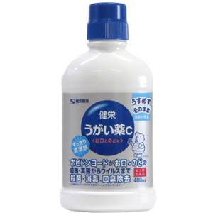 健栄うがい薬C カバくんマーク  480ml