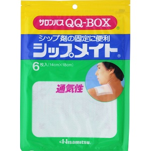 サロンパスQQ-BOX シップメイト 6枚 キャンセル不可商品