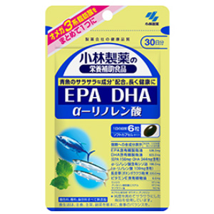 小林製薬 EPA DHA α-リノレン酸 180粒 30日分 
