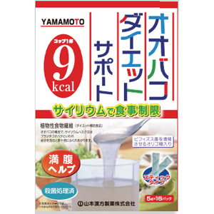 山本漢方 オオバコダイエットサポート スティックタイプ 5g×16包