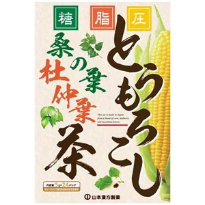 山本漢方 とうもろこし桑の葉茶 <ティーバッグ>5ｇｘ24包