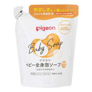 ピジョン ベビー全身泡ソープ しっとり 詰めかえ用 400ml