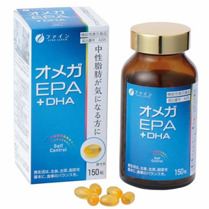 ファイン オメガEPA+DHA 25日分 150粒【機能性表示食品】