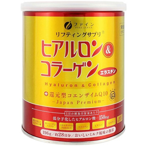 ファイン ヒアルロン＆コラーゲン＋還元型コエンザイムQ10(缶) 28日分(196g)