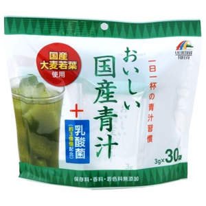 ユニマットリケン おいしい国産青汁＋乳酸菌 30袋