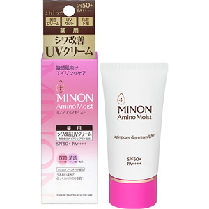 ミノン アミノモイスト エイジングケア デイクリームUV 30g