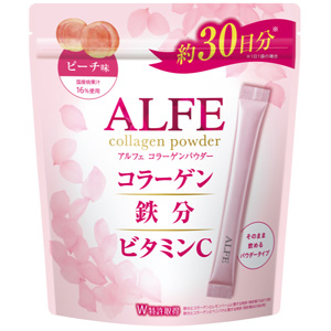 アルフェ コラーゲンパウダー 30袋×5個 同梱不可
