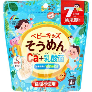 ユニマットリケン ベビーキッズそうめん カルシウム+乳酸菌 100g