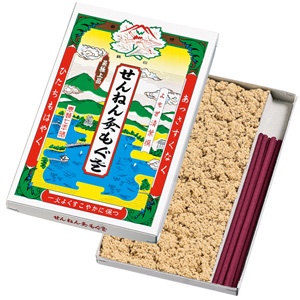 せんねん灸 伊吹もぐさ500 函入り線香付もぐさ 63g(台座を含む)