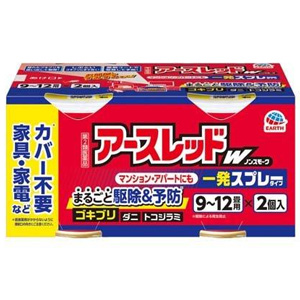 アースレッドＷ ノンスモーク 9～12畳用 150mlＸ2個