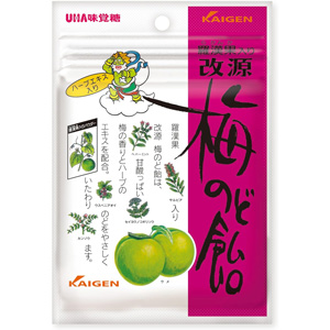 カイゲン 改源梅のど飴  70g 
