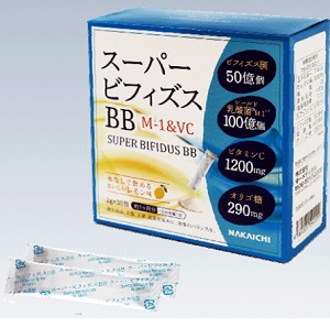 スーパービフィズスBB M-1&VC 2g×30包×3個