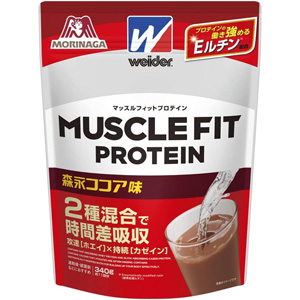 森永製菓 ウイダー マッスルフィットプロテイン＜森永ココア味＞340g