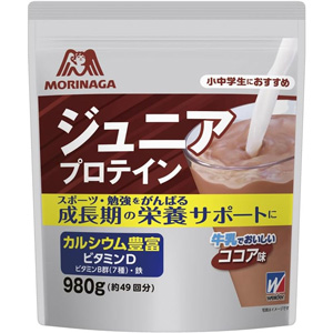 森永製菓 ウイダー ジュニアプロテインココア味 980g