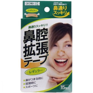 カワモト 鼻腔拡張テープ レギュラー 15枚入