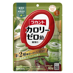 ラカントカロリーゼロ飴 抹茶ミルク味 60g