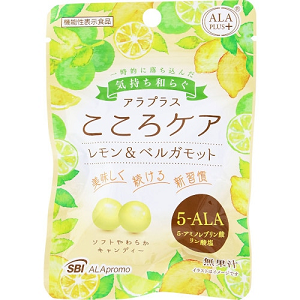 アラプラス こころケア ソフトキャンディー  レモン&ベルガモット 16.5g（1袋）