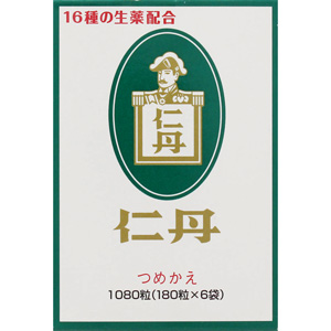 仁丹つめかえ 1080粒入(180粒×6袋)