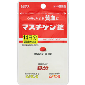 マスチゲン錠　14錠
