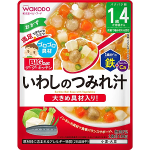 BIGサイズのグーグーキッチン　いわしのつみれ汁 100g