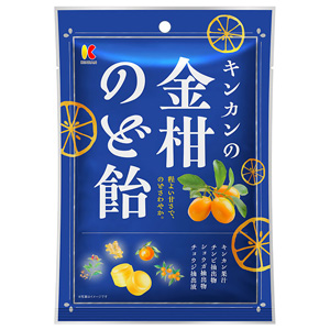 キンカンの金柑のど飴  80g(個包装込み)×6個