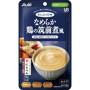 まんぷく日和 なめらか鶏の筑前煮風 75g かまなくてよい