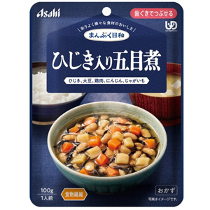 まんぷく日和 ひじき入り五目煮 100g 歯ぐきでつぶせる