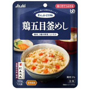 まんぷく日和 鶏五目釜めし 100g 歯ぐきでつぶせる