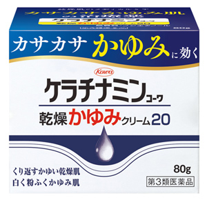 ケラチナミンコーワ乾燥かゆみクリーム20　80g