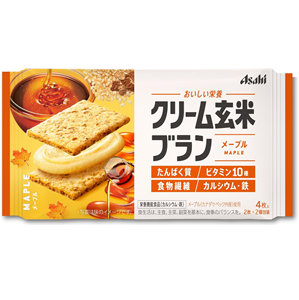 クリーム玄米ブラン メ－プル 4枚入（2枚×2個包装）×6個
