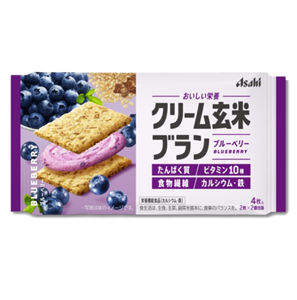 クリーム玄米ブラン ブル－ベリ－ 4枚入（2枚×2個包装）×6個