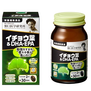 野口医学研究所 イチョウ葉＆DHA・EPA 60粒