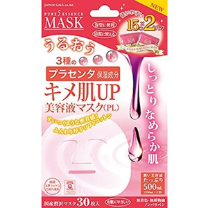 ピュアファイブエッセンスマスク(シート状マスク) キメ プラセンタ 30枚入